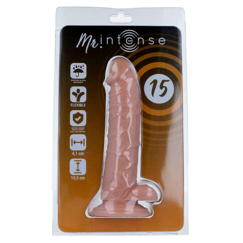 MR INTENSE - 15 PÉNIS RÉALISTES 19,5 CM -O- 4,1 CM