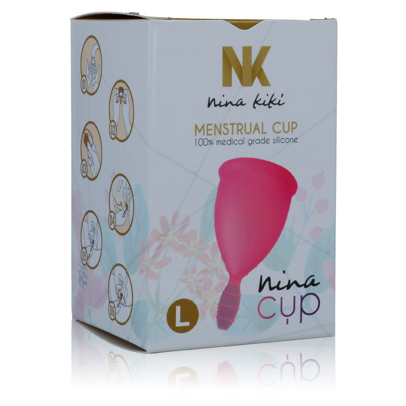 NINA KIKÍ - MENSTRUATIECUP ROZE - MAAT L