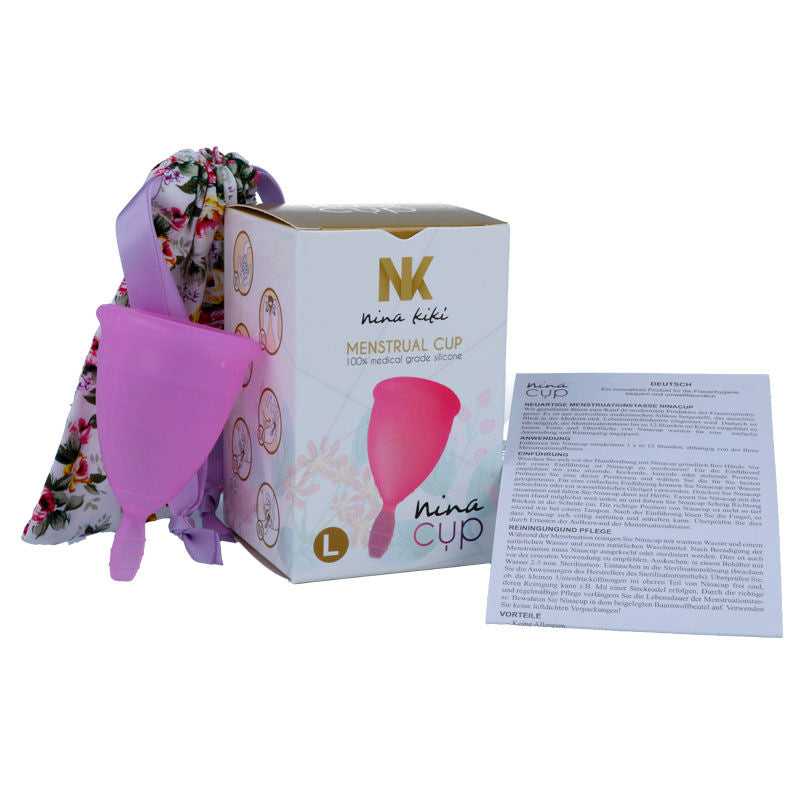 NINA KIKÍ - MENSTRUATIECUP PAARS - MAAT L