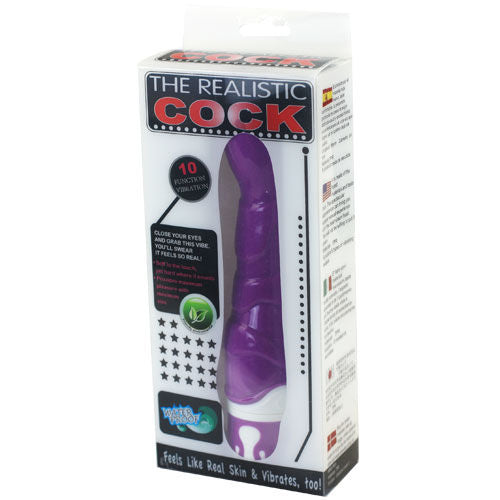 BAILE - REALISTIC COCK 10 RHYTHMS SENSATION LILAC