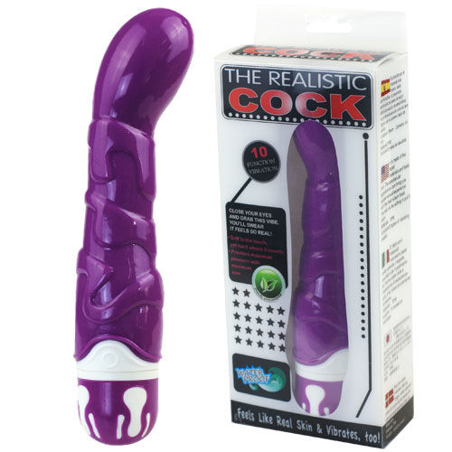 BAILE - REALISTIC COCK 10 RHYTHMS SENSATION LILAC