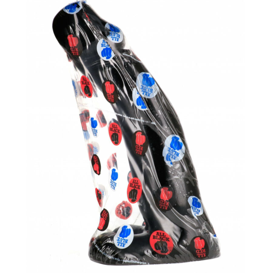ALL BLACK - REALISTISCHE ZWARTE FISTING DILDO 29 CM