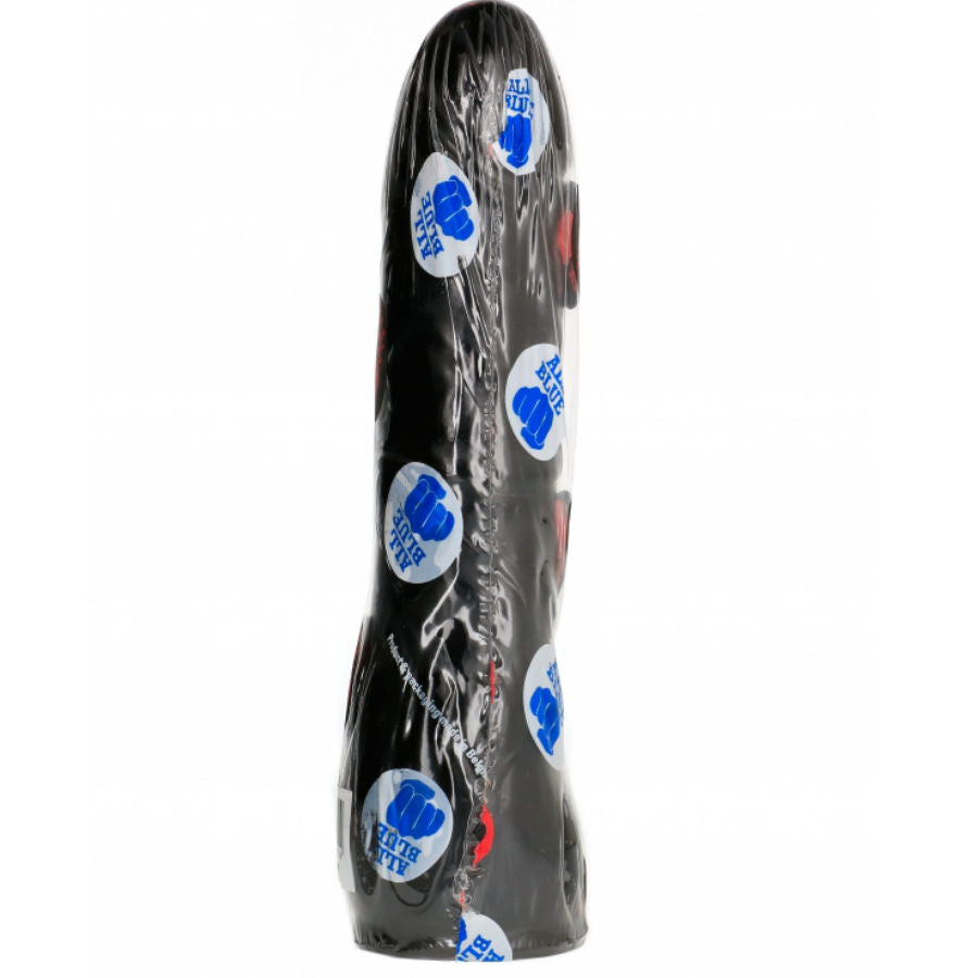 ALL BLACK - DILDO ZWART REALISTISCH 20 CM