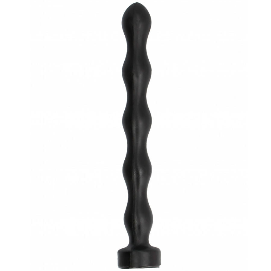 ALL BLACK - PLUG ANAL BOULE 32 CM