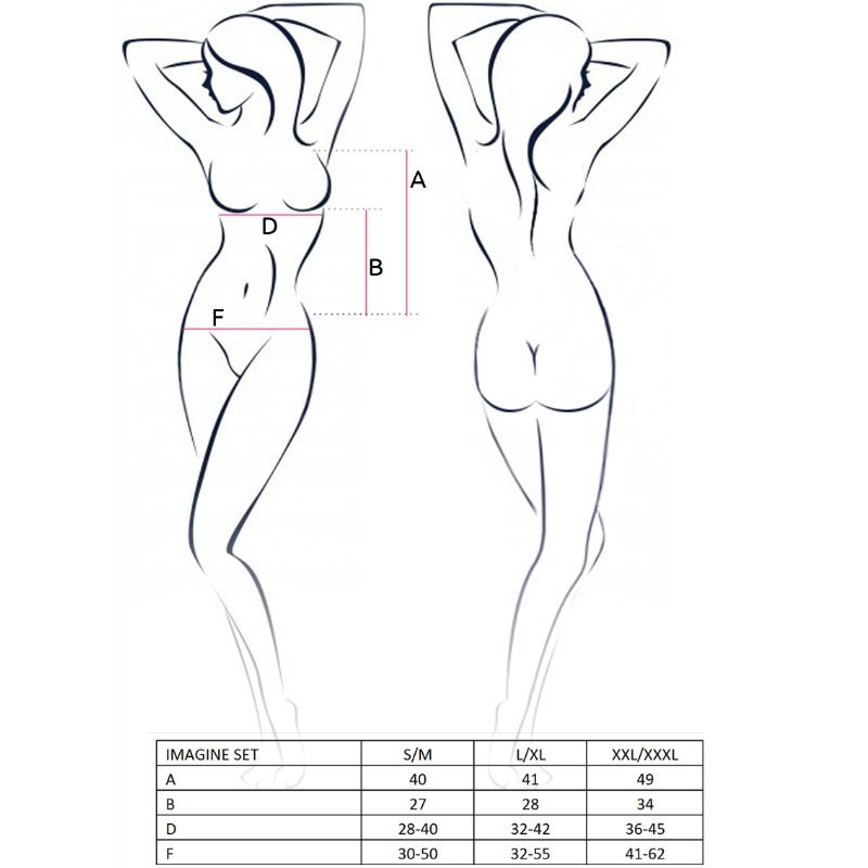 PASSION - WOMAN IMAGINE SET GRÖSSE L/XL