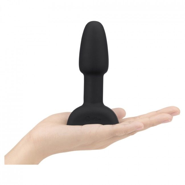 B-VIBE - PLUG ANAL RIMMING AVEC TÉLÉCOMMANDE PETITE NOIR