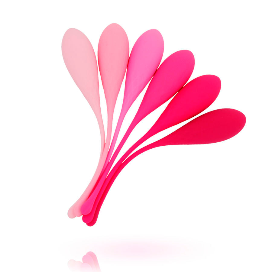 LESLIE - KEGEL FIT KIT D'ENTRAÎNEMENT DES MUSCLES PELVIENNES 6 PIÈCES