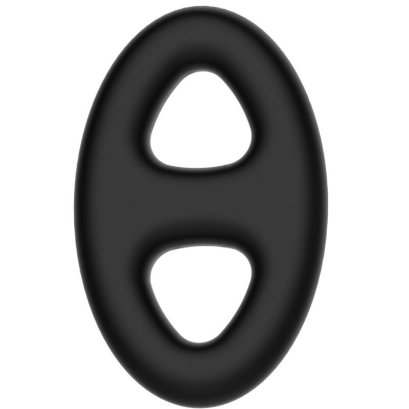 CRAZY BULL - BAGUE DOUBLE EN SILICONE ULTRA DOUX