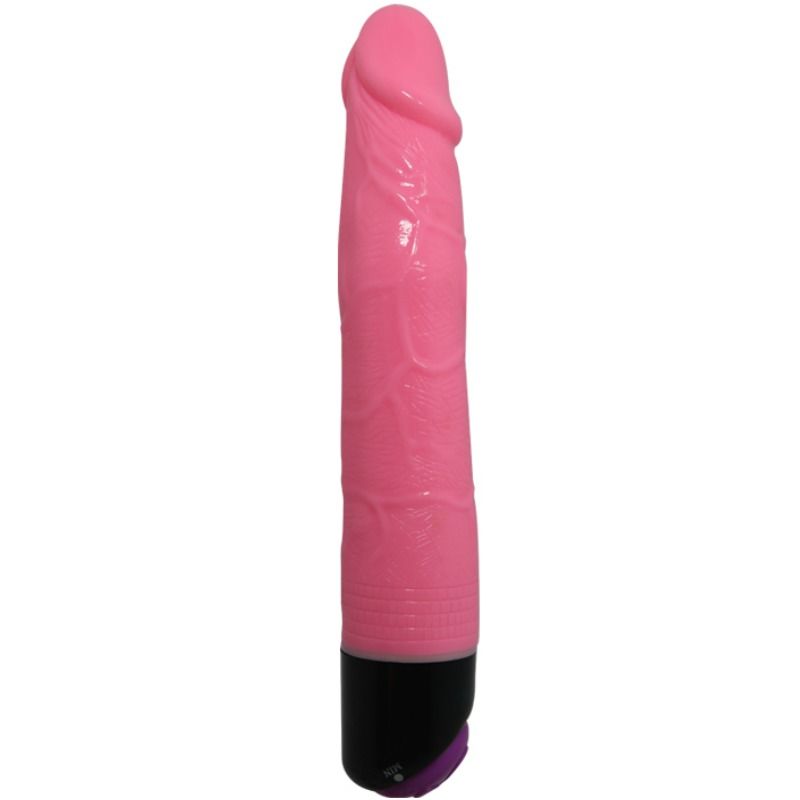 BAILE - VIBRATEUR RÉALISTE COLORÉ ROSE 23 CM