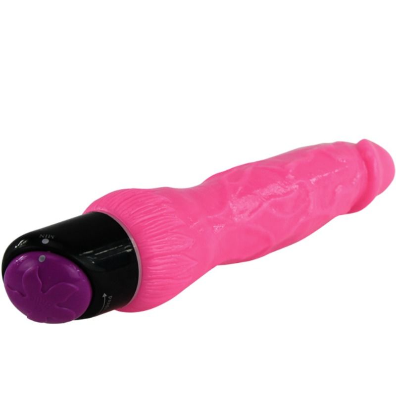 BAILE - VIBRATEUR RÉALISTE COLORÉ SEXUEL ROSE 24 CM