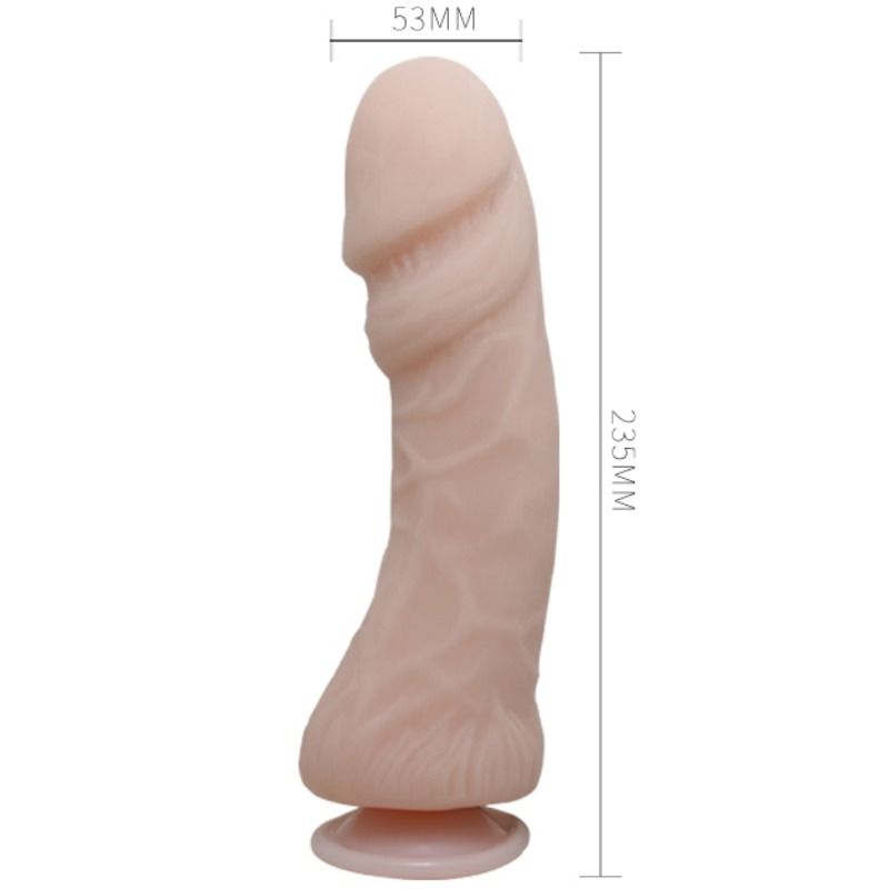 BAILE - LE GRAND GODE PÉNIS AVEC VIBRATION NATURELLE 23,5 CM