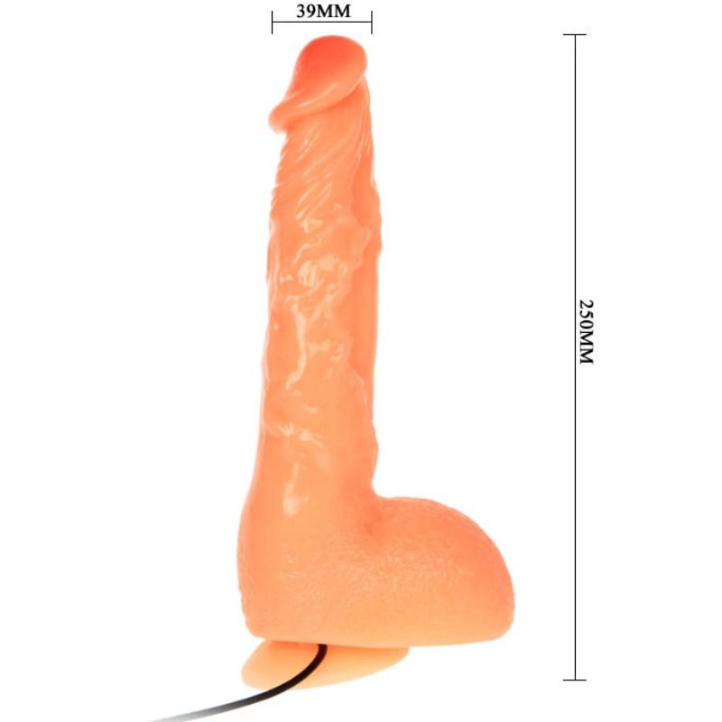 BAILE - DILDO VIBRANT POUR PÉNIS AVEC SENSATION DE VIBRATION RÉALISTE