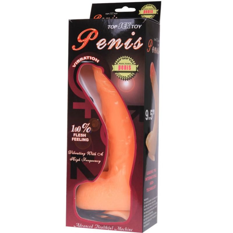 BAILE - DILDO VIBRANT POUR PÉNIS AVEC SENSATION DE VIBRATION RÉALISTE