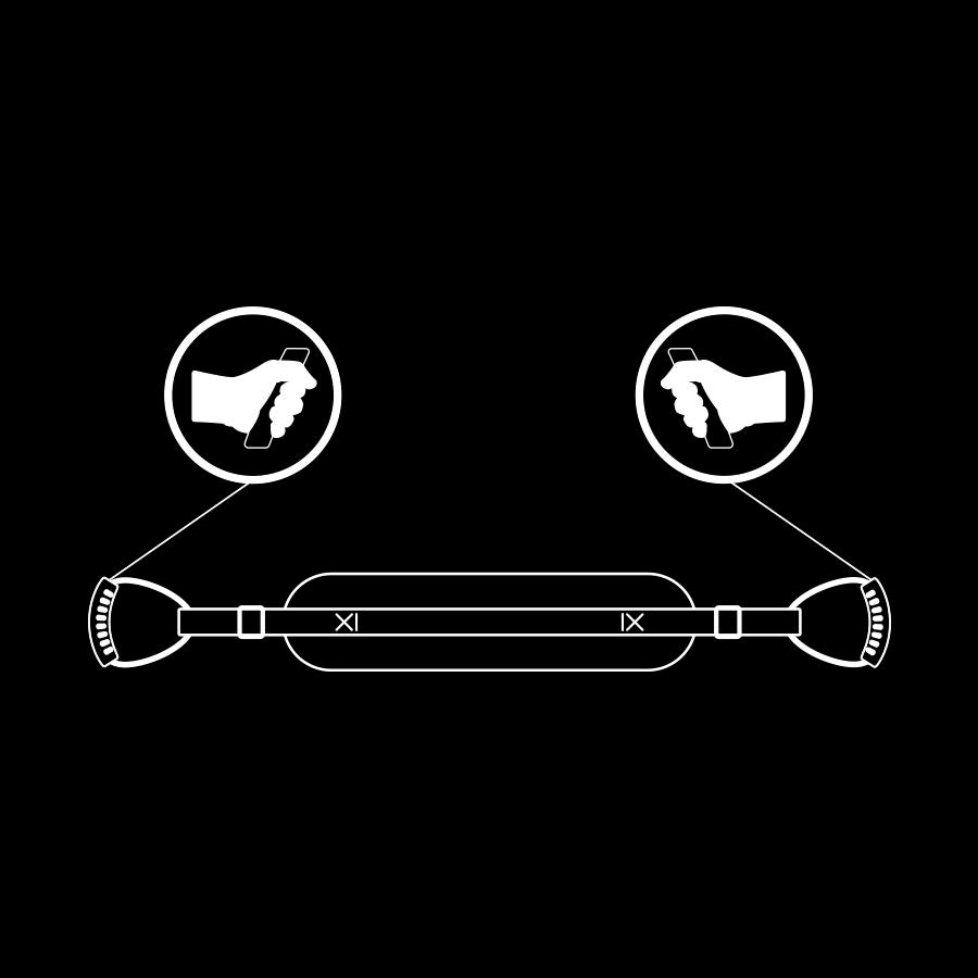 FETISH SUBMISSIVE - HARNAIS POUR CHIEN AVEC DOUBLURE EN NOPRÈNE