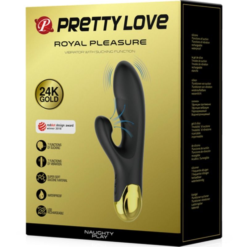 PRETTY LOVE - SLIMME NAUGHTY PLAY VIBRATIE EN STIMULERENDE GOLVEN