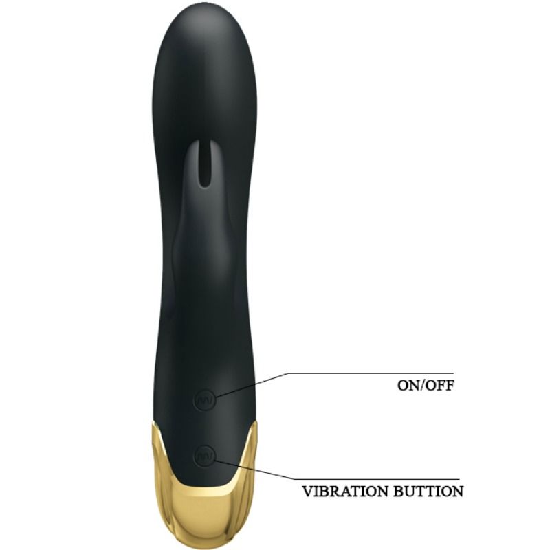 PRETTY LOVE - SLIMME VIBRATOR VOOR DUBBELE PLEZIER