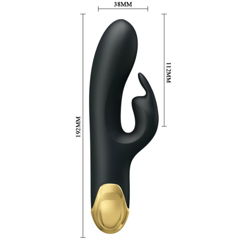 PRETTY LOVE - SLIMME VIBRATOR VOOR DUBBELE PLEZIER