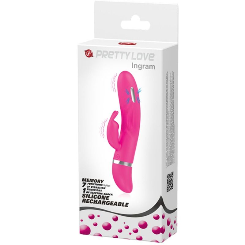 PRETTY LOVE - VIBRATEUR ÉLECTROCHOC INGRAM FLIRTATION