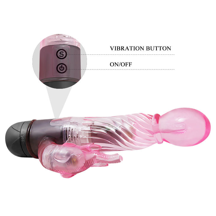 BAILE - GEEF JE EEN SOORT LIEFDE VIBRATOR MET ROZE KONIJN 10 MODI