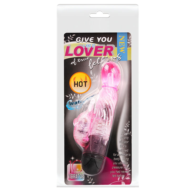 BAILE - GEEF JE EEN SOORT LIEFDE VIBRATOR MET ROZE KONIJN 10 MODI