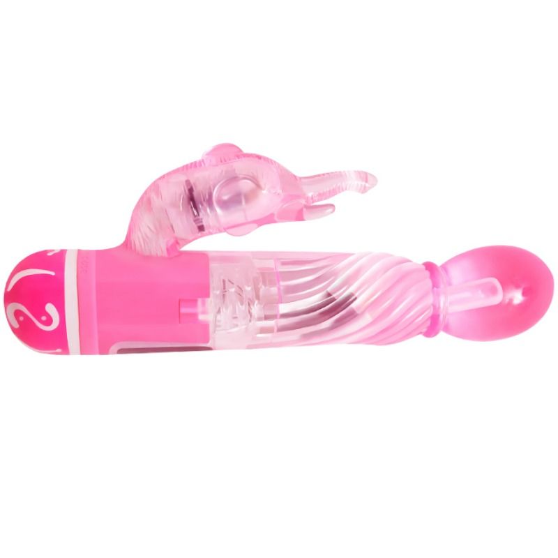 BAILE - VIBRATEUR MULTI-VITESSES AVEC STIMULATEUR ROSE