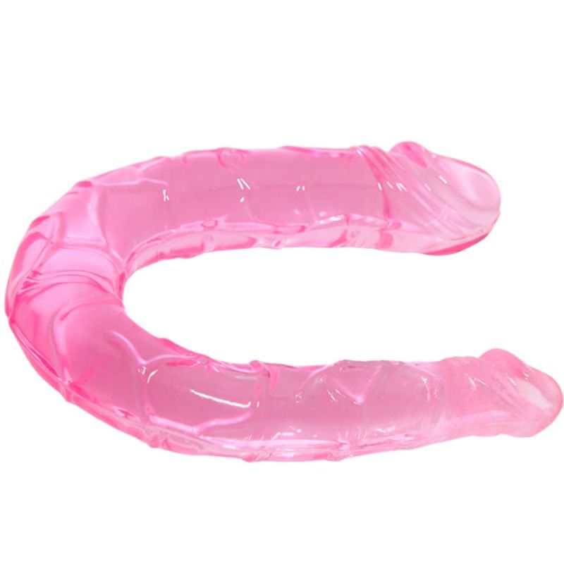 BAILE - DUBBELE DONG DUBBELE ROZE DILDO