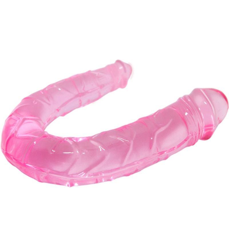 BAILE - DUBBELE DONG DUBBELE ROZE DILDO