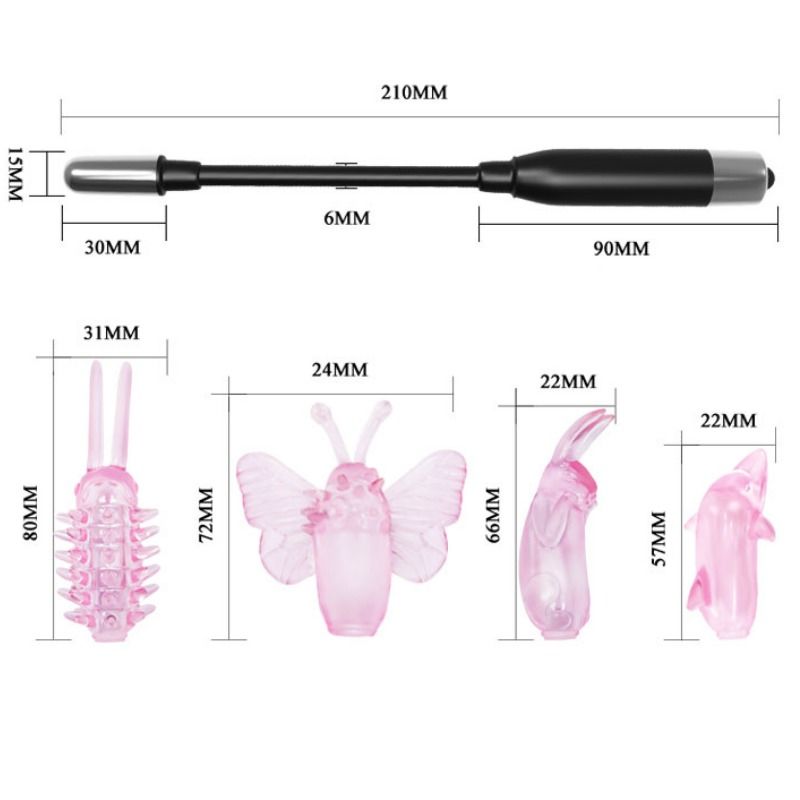 BAILE - WIZARD WAND STIMULATOR MET VIBRATIE