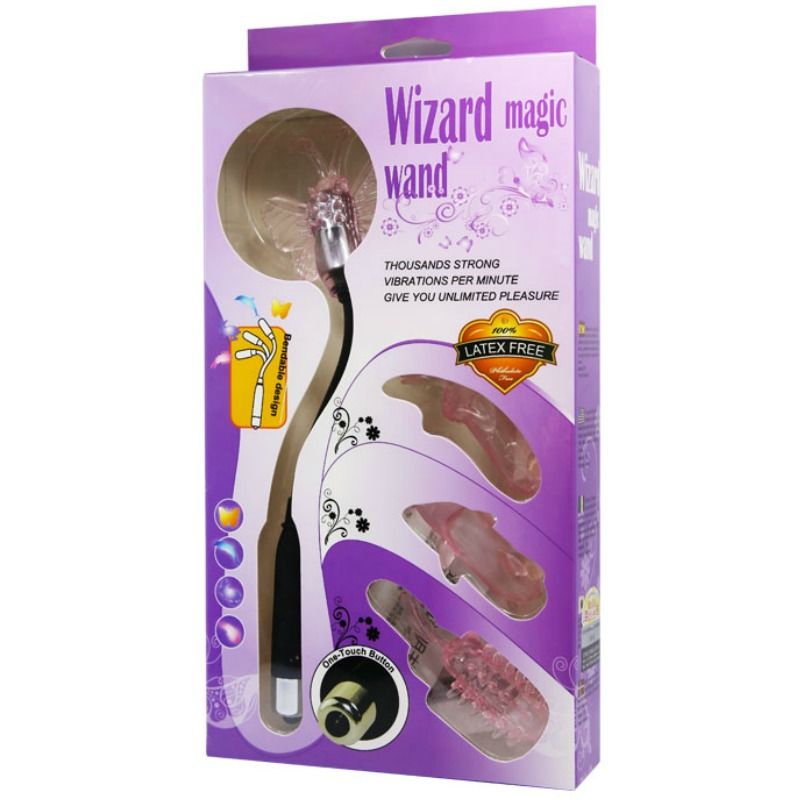 BAILE - STIMULATEUR WIZARD WAND AVEC VIBRATION