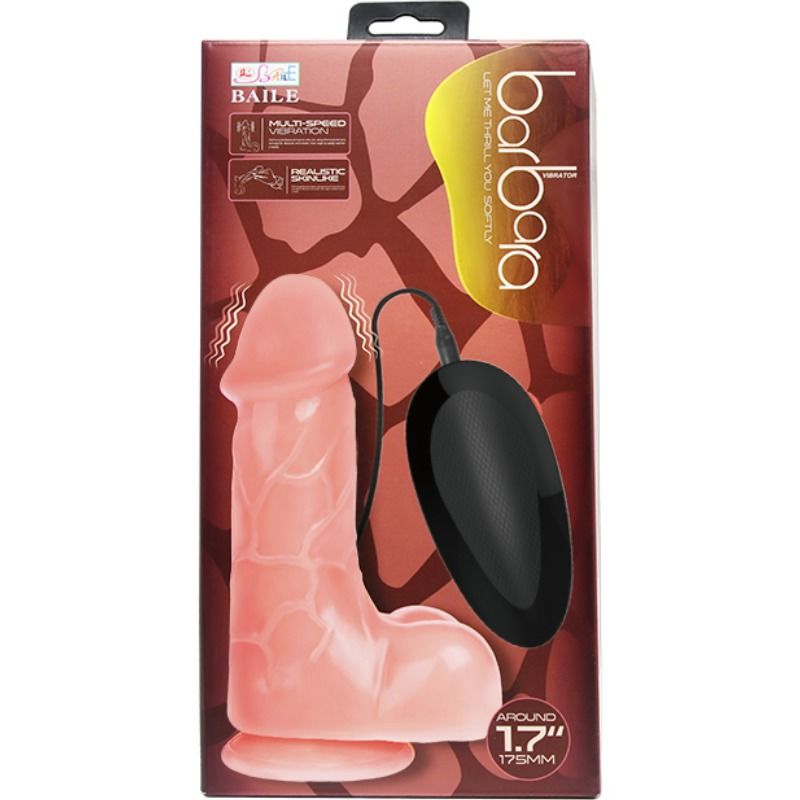 BAILE - NATURAL BARBARA-REALISTIC VIBRATOR