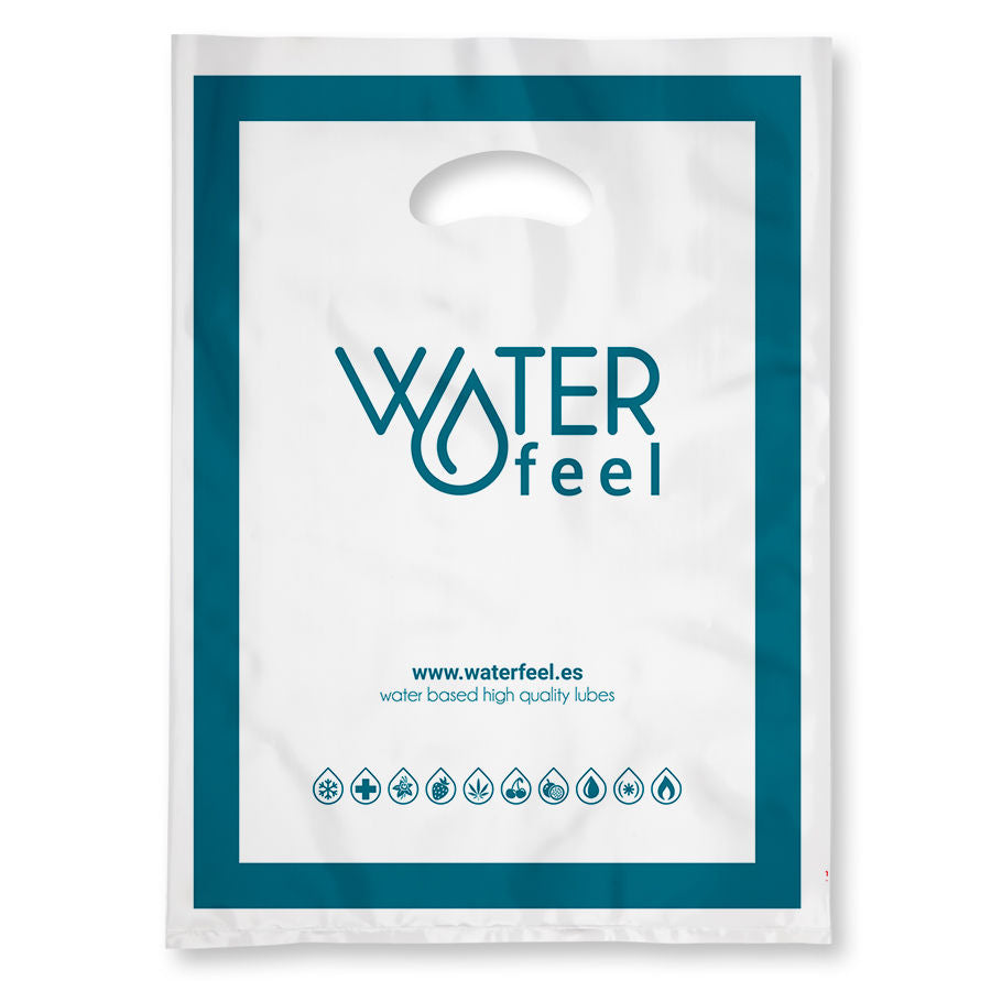 WATERFEEL - 100 GROßE KUNSTSTOFFBEUTEL 40 X 50 CM