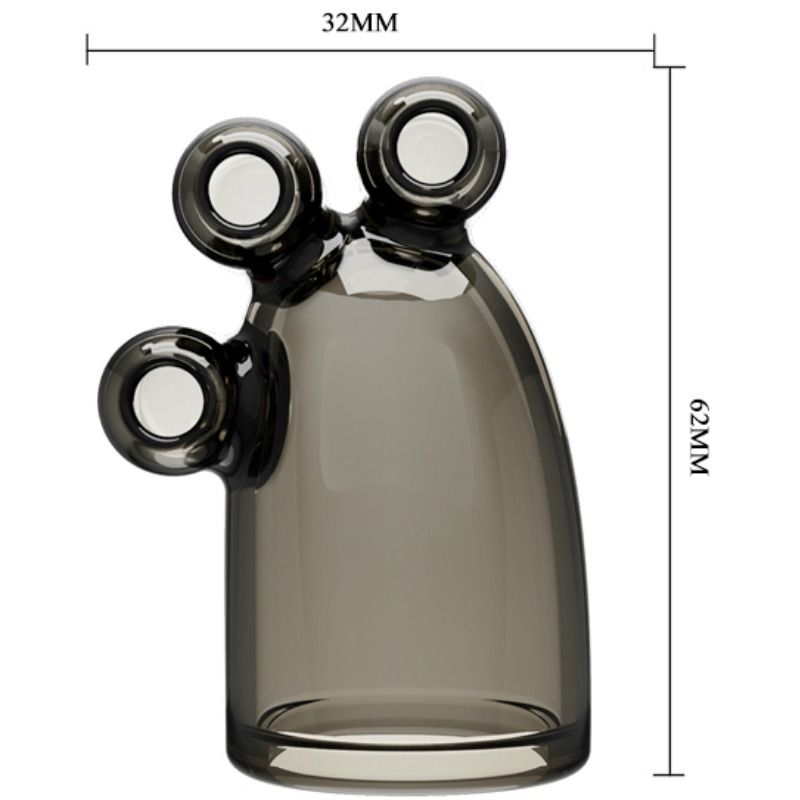 BAILE - COUVERCLE VIBRANT CAPUCHON EN CRISTAL VIBRANT II