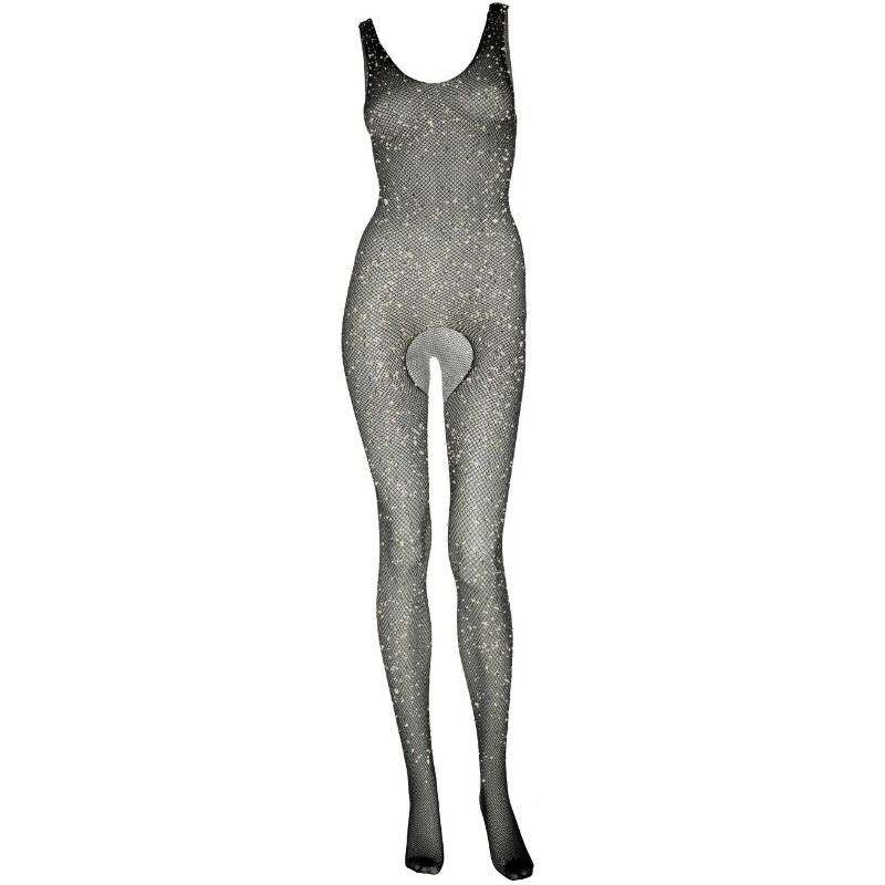 LEG AVENUE - NET TANK BODYSTOCKING, ÉÉN MAAT
