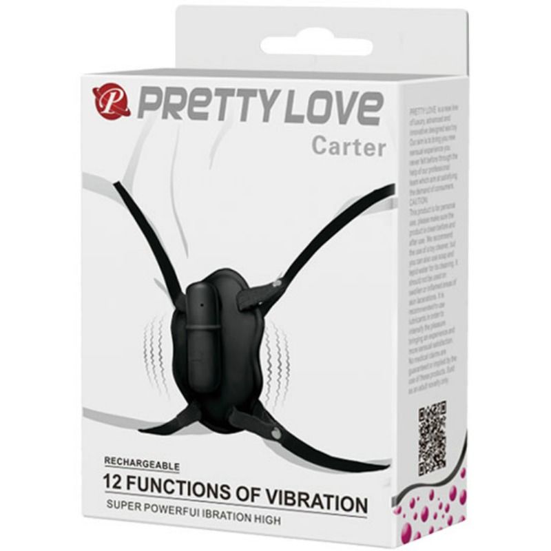 PRETTY LOVE - STRAP-ON AVEC BULLET VIBRANT CARTER