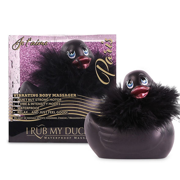 GROTE TEASESPEELGOEDJES - IK WRIJF MIJN DUCKIE 2.0 | PARIJS (ZWART)