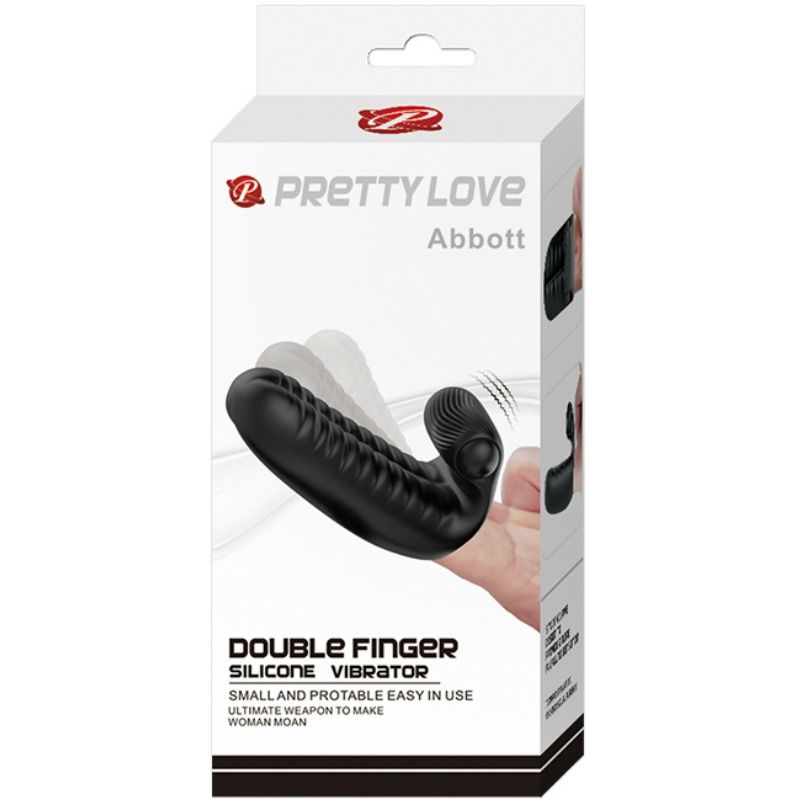 PRETTY LOVE - DÉ À COUPER STIMULATEUR ABBOTT BLACK