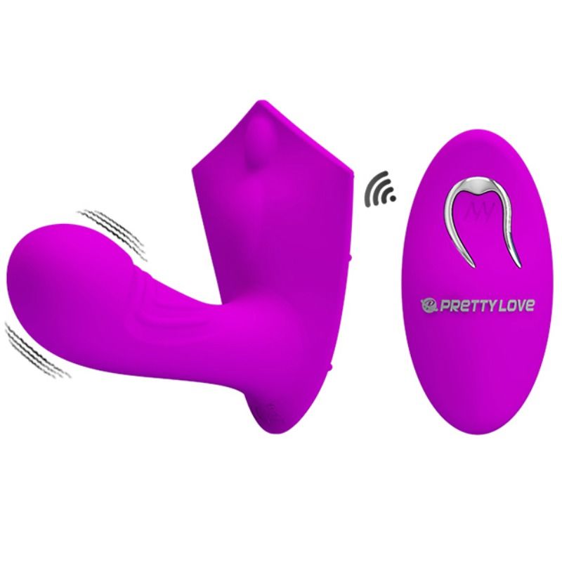 PRETTY LOVE - WILLIE STIMULATOR MET AFSTANDSBEDIENING