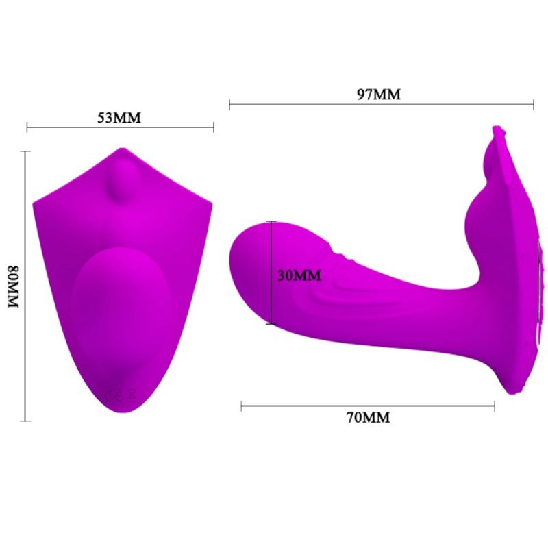 PRETTY LOVE - STIMULATEUR WILLIE AVEC TÉLÉCOMMANDE