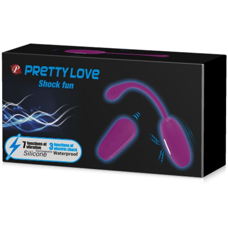 PRETTY LOVE - SHOCK FUN VIBRATING EGG AND ELECTRIC SHOCK