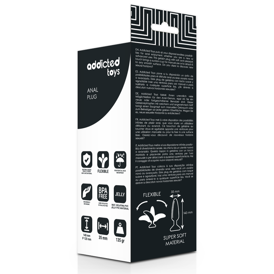 ADDICTED TOYS - ANAAL PLUG 14 CM