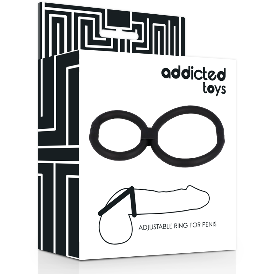 ADDICTED TOYS - ANNEAUX PÉNIS RÉGLABLES