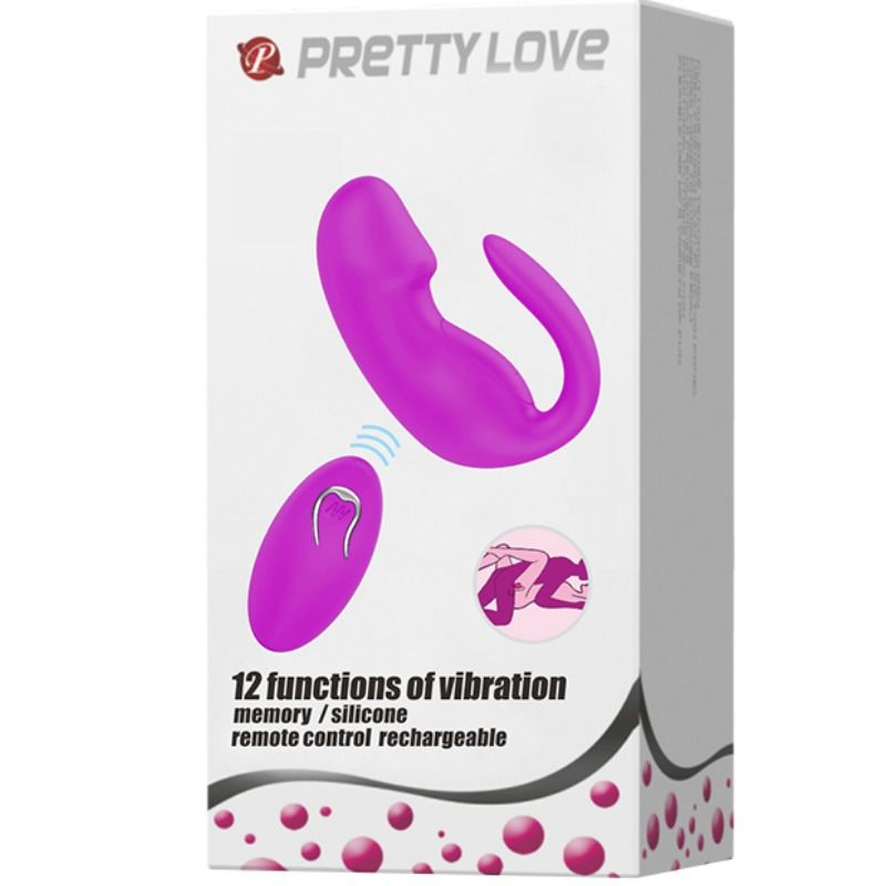 PRETTY LOVE - STIMULATING CLAMP WITH REMOTE CONTROL