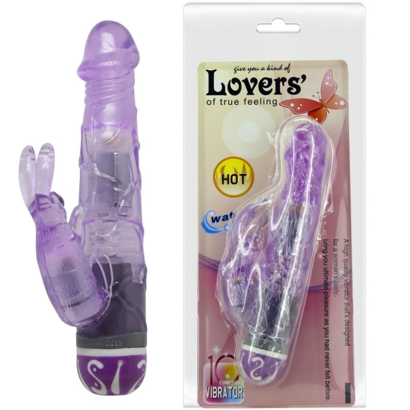 BAILE - VIBRATEURS MULTI-VITESSES AVEC LAPIN LILAS