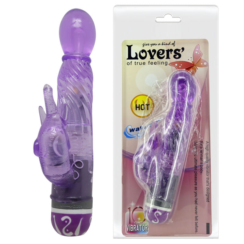 BAILE - VIBRATEUR MULTI-VITESSES AVEC STIMULATEUR LILAS