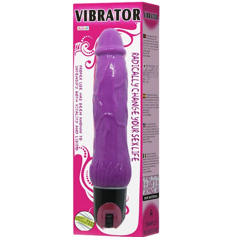 BAILE - VIBRATEUR MULTI-VITESSES DAAPLY PLEASURE VIOLET