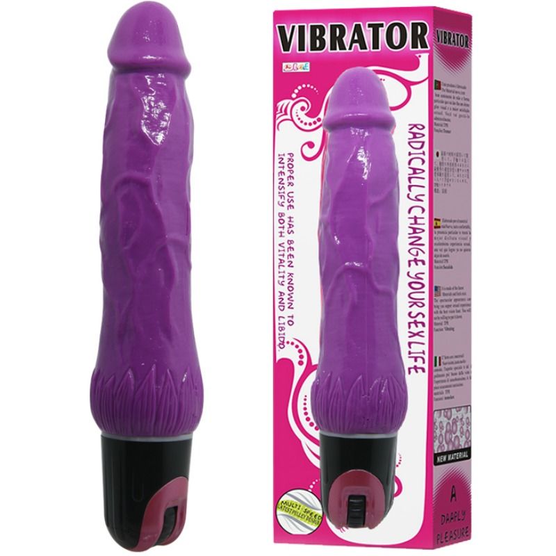 BAILE - VIBRATEUR MULTI-VITESSES DAAPLY PLEASURE VIOLET