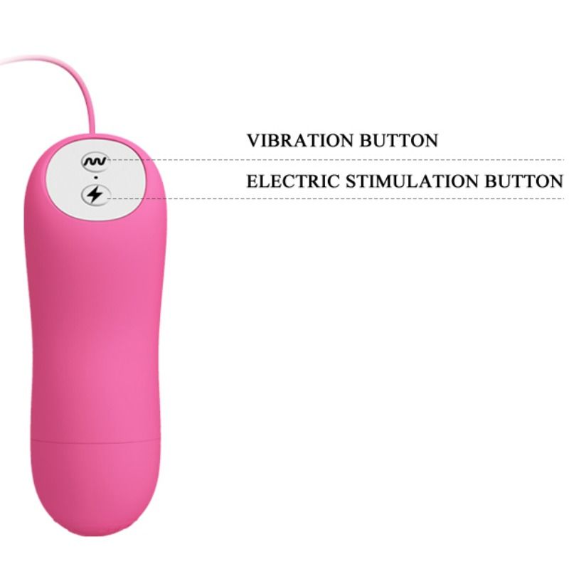 BAILE - ROMANTIC WAVE PIZZAS WITH VIBRATION AND FUCHSIA ELECTRIC SHOCK