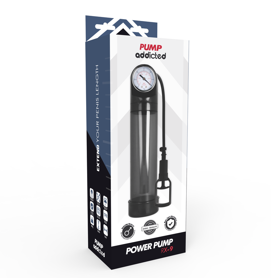 ACCRO À LA POMPE - RX9 TRANSPARENT