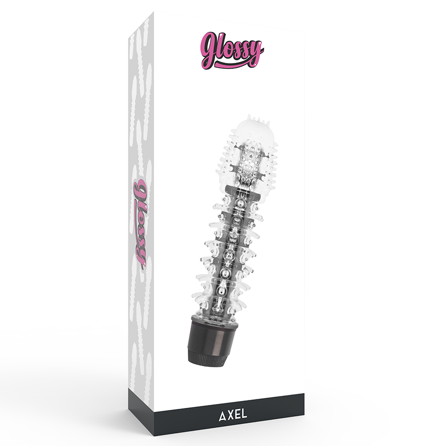 GLOSSY - VIBRATEUR AXEL BLACK