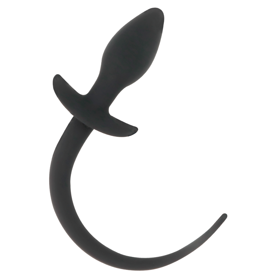 DARKNESS - ANALE PLUG 28 CM ZWART SILICONEN